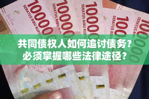 武汉共同债权人如何追讨债务？必须掌握哪些法律途径？