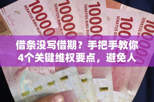 武汉借条没写借期？手把手教你4个关键维权要点，避免人财两空