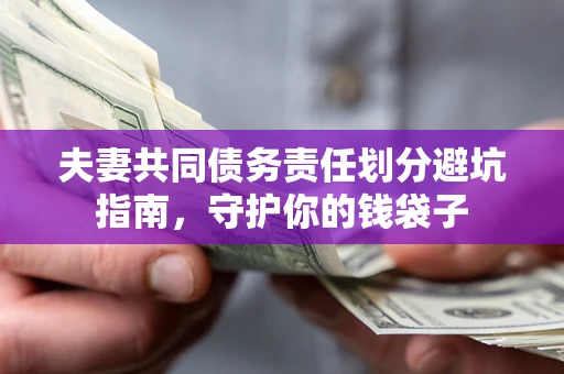 武汉夫妻共同债务责任划分避坑指南，守护你的钱袋子